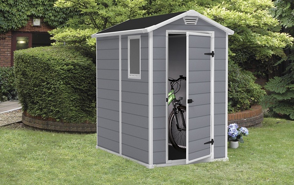 Caseta Keter Manor 4x6 S gris 198 x 192 x130 cm